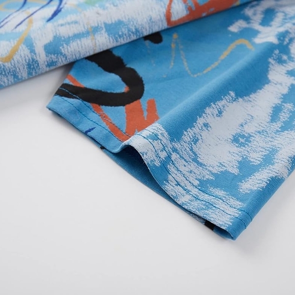 New Men's Graffiti Artwork Shirt Multiple Sizes - Picture 4 of 4